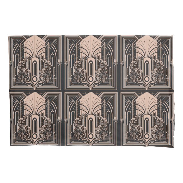 Art Deco Pillow Case (Front)