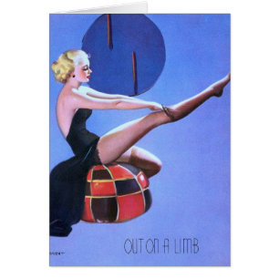 Art Deco Pin Up Cards