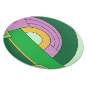 Art Deco Plate (Right Side)