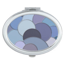 Art Deco pocket mirror