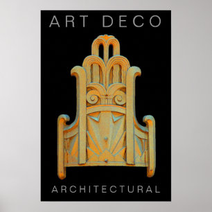 Art Deco-Print Poster