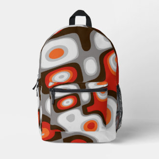 Art Deco  Printed Backpack