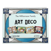 Art Deco Retro Frames Family Photos Elegant Wall