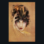 Art Deco - Rolf Armstrong - Glamorous Girl Poster<br><div class="desc">Date: 1930. Glamorous Girl by Rolf Armstrong. Style: Art Deco.</div>