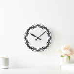 art deco  round clock<br><div class="desc">get modern wall clocks with art deco</div>