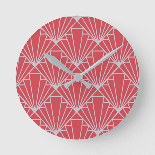 Art Deco  Round Clock (Front)