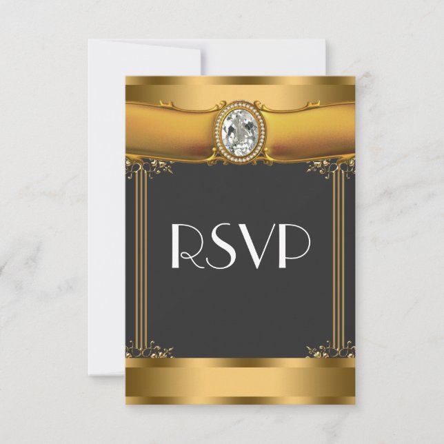 Art Deco RSVP (Front)