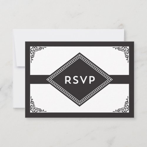 Art Deco RSVP