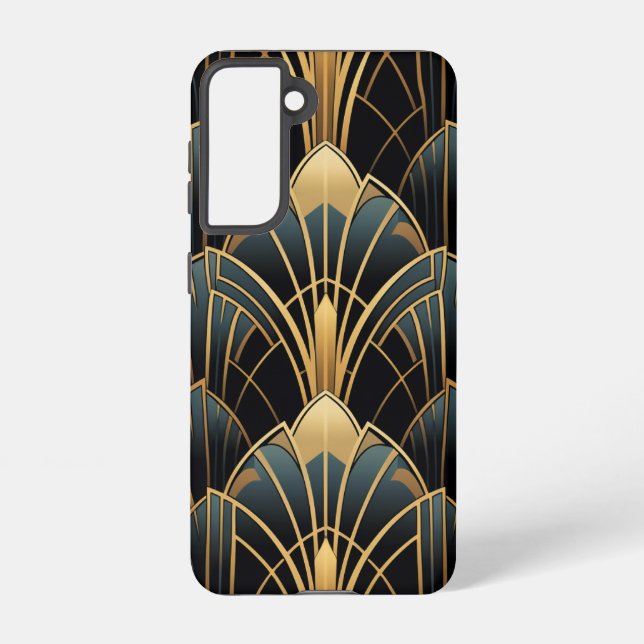 Art Deco Samsung Galaxy Case (Back)