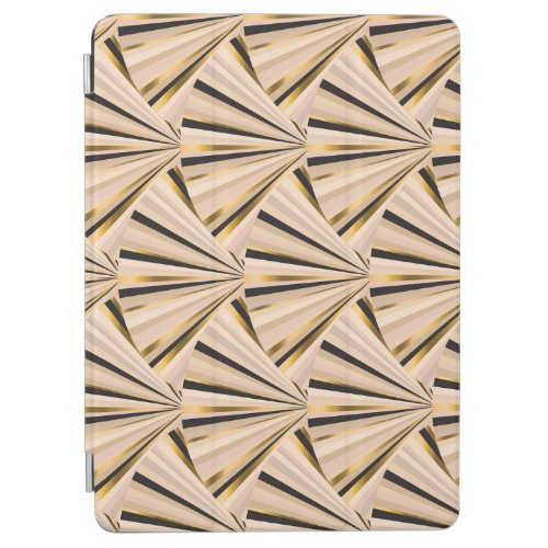 Art Deco Scales Geometric Golden Glamour iPad Air Cover
