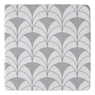 Art Deco Scallop Pattern Trivet