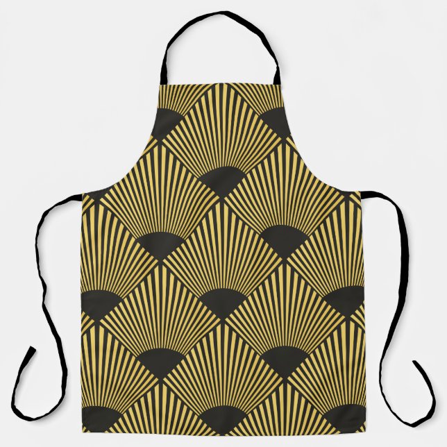Art Deco seamless pattern Apron (Front)