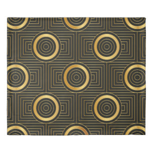 Art Deco seamless vintage wallpaper pattern Duvet Cover