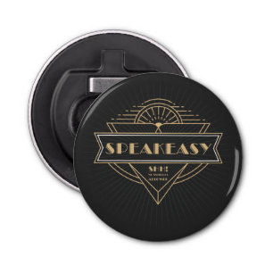 Art Deco Speakeasy Roaring Twenties Flapper Bottle Opener