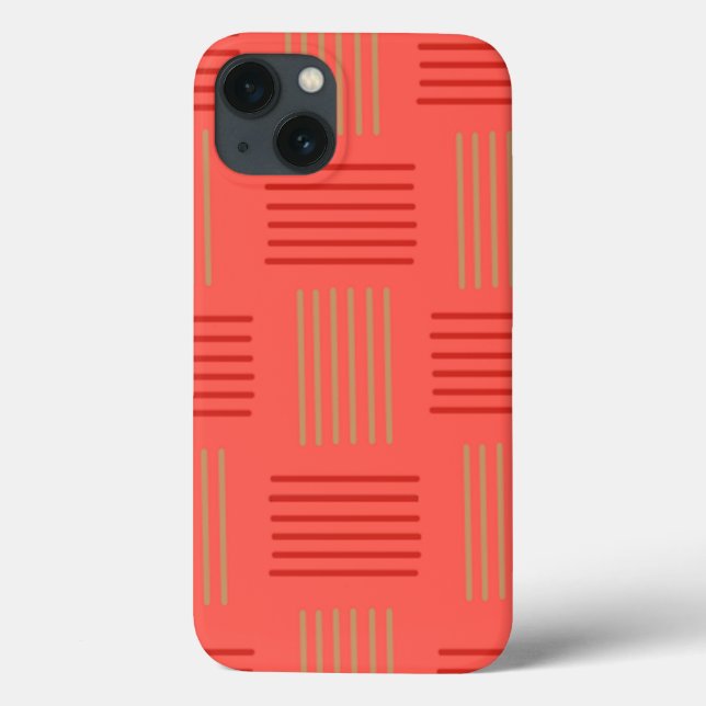 Art Deco Spring/Summer Weave  Case-Mate iPhone Case (Back)