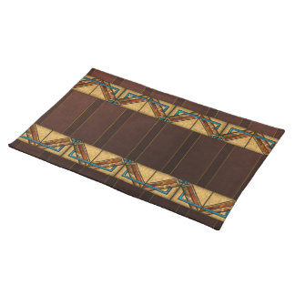 Art Deco Squares Cloth Placemat