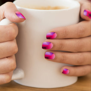 Art Deco Squares Minx Nail Art