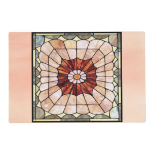 Art Deco Stained Glass 2 Placemat