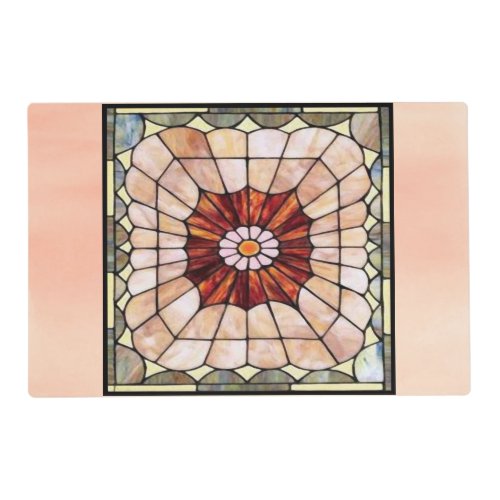 Art Deco Stained Glass 2 Placemat