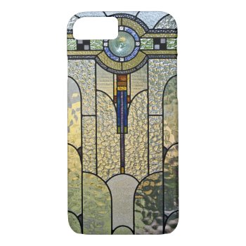 Art Deco Stained Glass Window Iphone 8 Case by Cover_Power at Zazzle