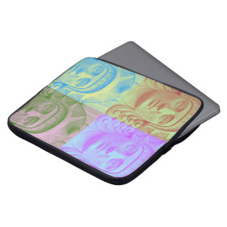Art Deco Stone Head Sculpture Laptop Sleeve