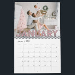 Art Deco Stroke Font | 2026 Photo Calendar<br><div class="desc">It's time to order your calendars! 2026 is right around the corner! The Art Deco Stroke Font | 2026 Photo Calendar design has a modern decorative font that stretches across each page. The font features gray outlines with strokes in the center, and each letter is filled in with colors for...</div>