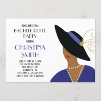 Art Deco Style Girls Night Out Bachelorette Party