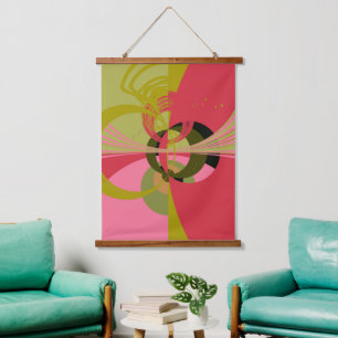 Art Deco style Hanging Tapestry