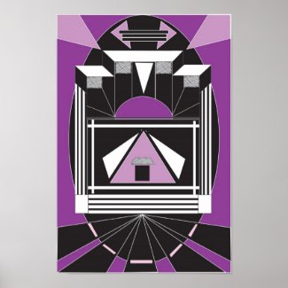 Art Deco Style Poster