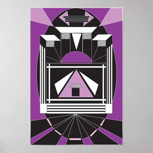 Art Deco Style Poster (Front)