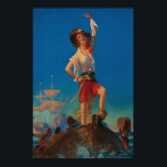 Art Deco Style Poster<br><div class="desc">Bring a classic piece of art into your home with this beautiful Art Deco painting by Edward Mason Eggleston. This stunning piece of art is perfect for any wall and is a perfect way to add a classic, timeless element to your home decor. Printed on high-quality canvas, this painting is...</div>