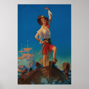 Art Deco Style Poster