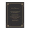 Art Deco Style Wedding Insert Card