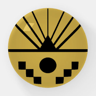 Art Deco Sunrise  Paperweight
