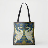 Art Deco Swans