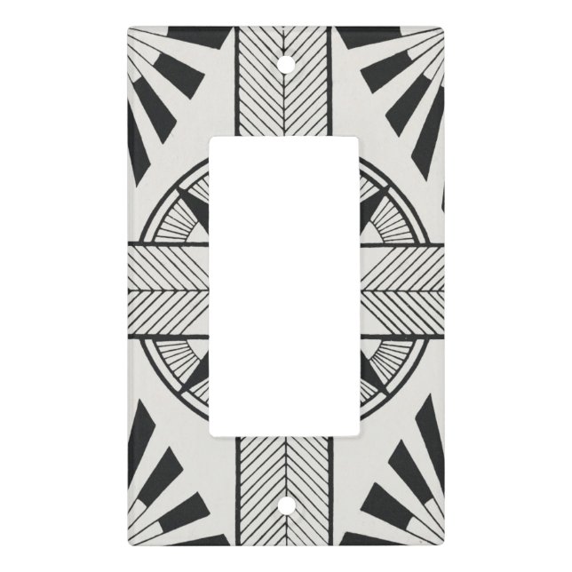 Art Deco Switch Cover (Front)