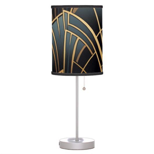 Art Deco Table Lamp (Left)