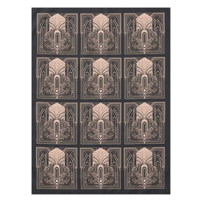 Art Deco Tablecloth (Front)