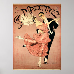 Art Deco ~ Tango Dancers 1920 Poster