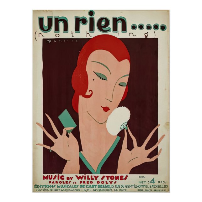  Art Deco Tango in the 1920s Poster (Front)