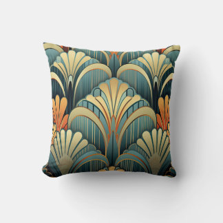 Art Deco Throw Pillow