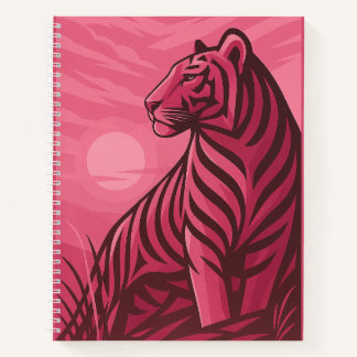 Art Deco Tiger Notebook