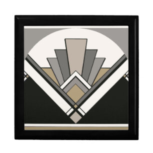 Art Deco Tile Jewelry Box