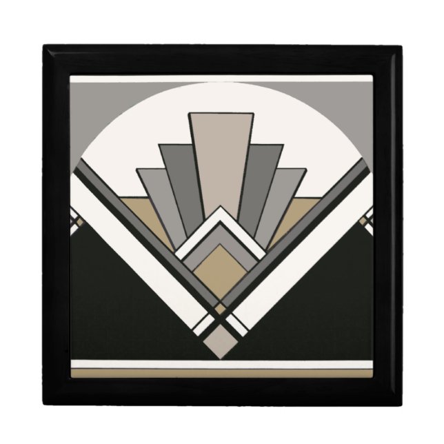Art Deco Tile Jewelry Box (Front)