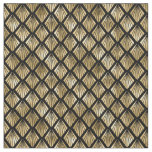 art deco tiled pattern Fabric 