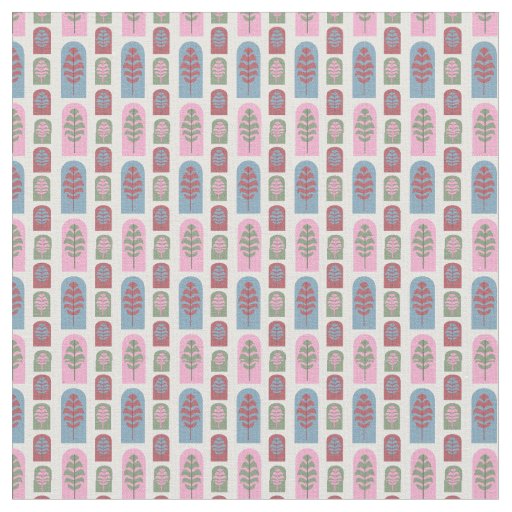 Art Deco Trees  Fabric
