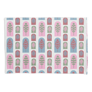 Art Deco Trees  Pillow Case