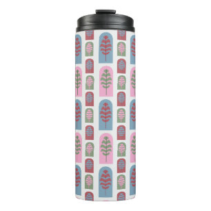 Art Deco Trees  Thermal Tumbler