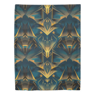 Art Deco Twin Size Duvet Cover