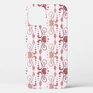 Art deco, vintage elegant wallpaper. iPhone 12 case